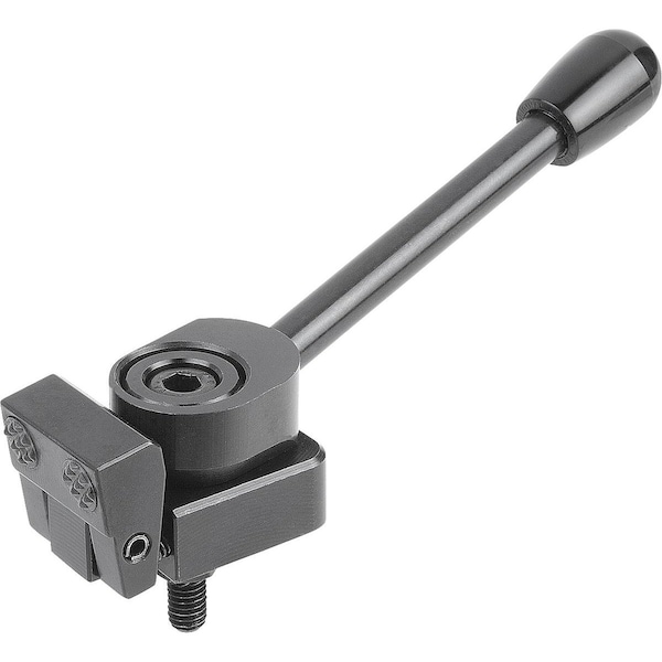 Side Clamp Right A=38, 5 25X24, Form:B Steel